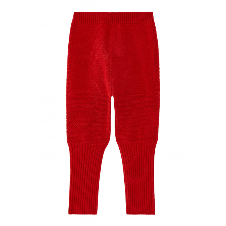 Gucci- Kids Wool Pants Red