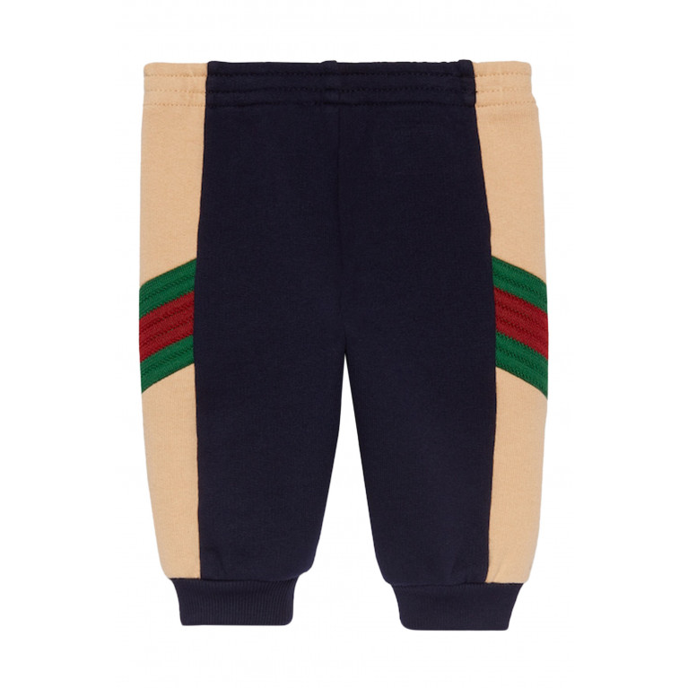 Gucci- Kids Cotton Jersey Trousers Multicolor