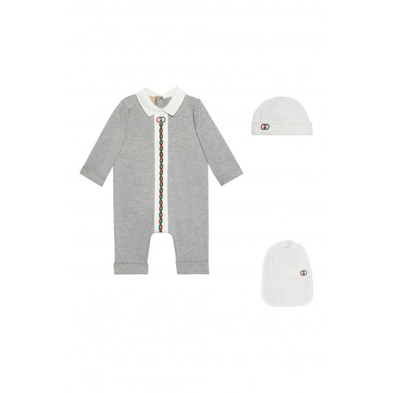 Gucci- Baby Gift, Set of 3 Grey