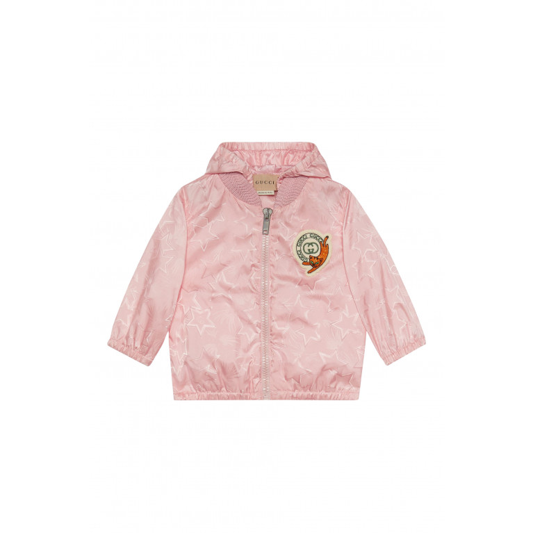Gucci- Multistar Nylon Jacket Light Pink