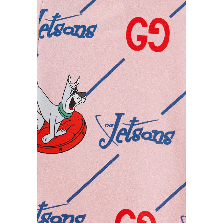 Gucci- Kids Jetsons Print Leggings Pink