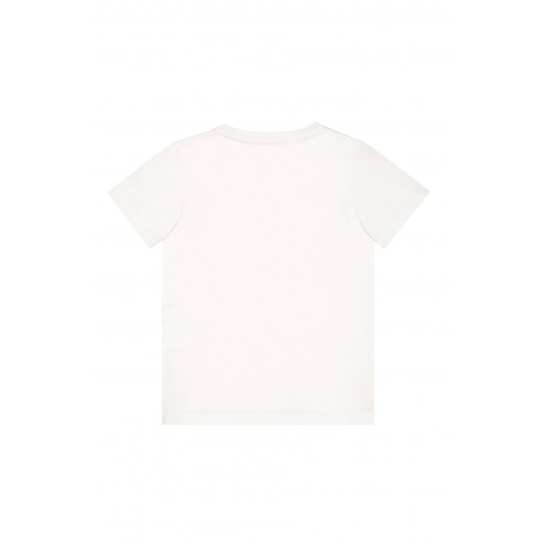 Gucci- Logo Print Crewneck T-Shirt White