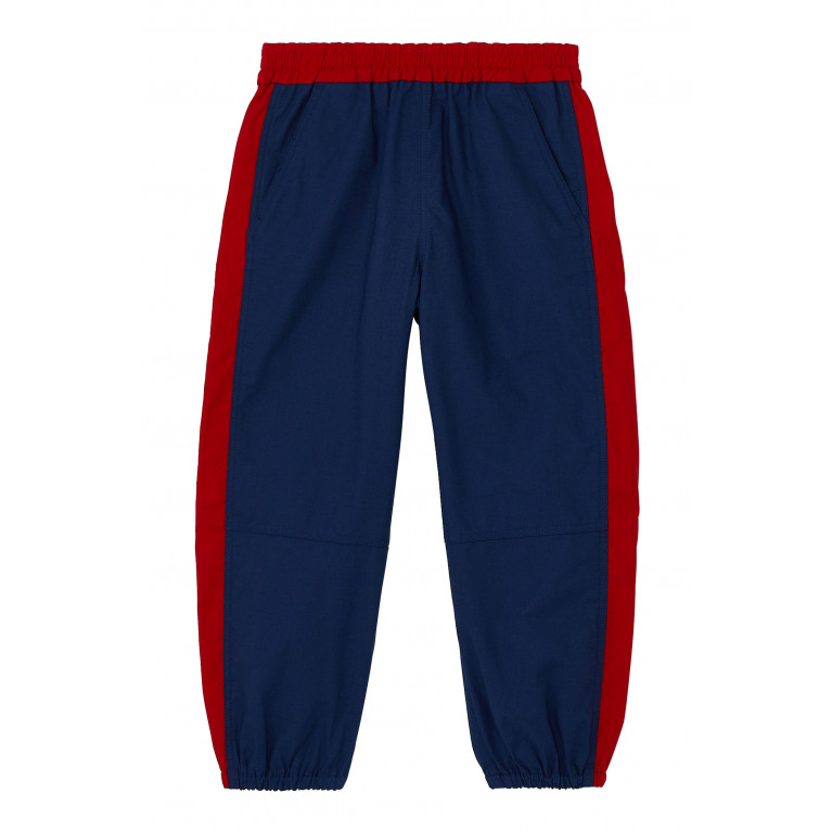 Gucci- Side Stripe Jogging Pants Blue/Red