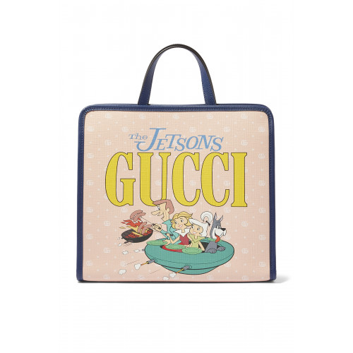 Gucci- Kids Jetsons Print Tote Bag Pink