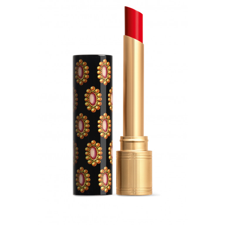 Gucci- Rouge De Beauté Brillant Lipstick 25 Goldie Red