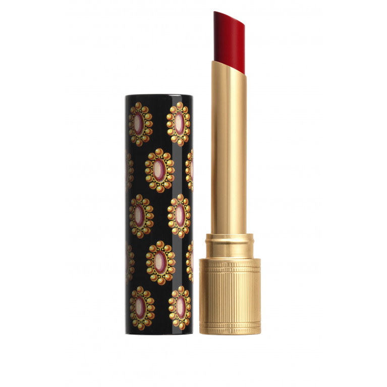 Gucci- Rouge de Beauté Shimmer Lipstick 517 Abbie Maroon RED