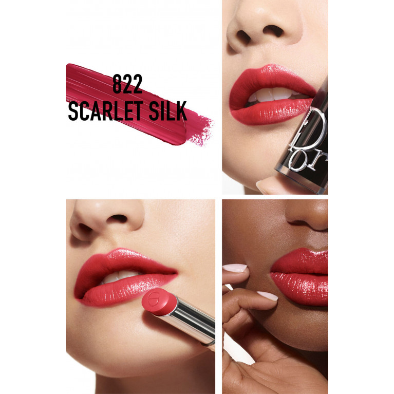 Dior- Dior Addict Shine Lipstick 822 Scarlet Silk