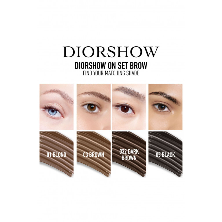 Dior- Diorshow On Set Brow Brow Mascara 00 Universal