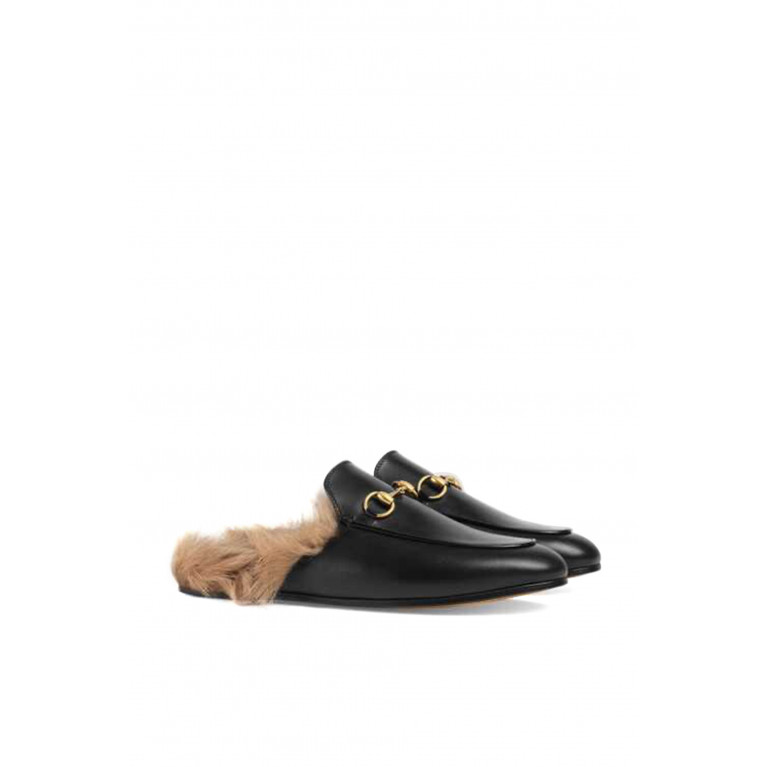 Gucci- Princetown Slippers Black