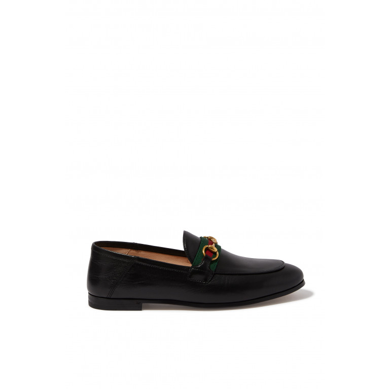 Gucci- Horsebit Leather Loafers Black