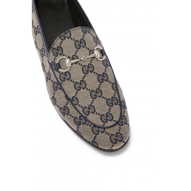 Gucci- Jordaan GG Loafers Navy blue