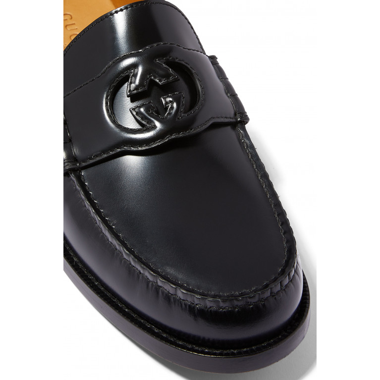 Gucci- Interlocking G Loafers Black
