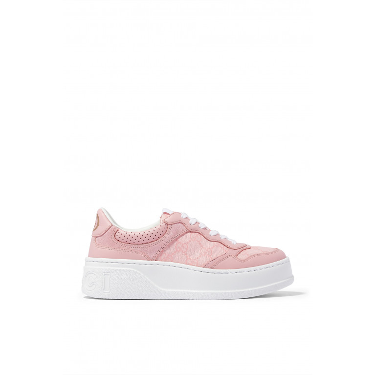 Gucci- GG Supreme Chunky Sneakers Pink