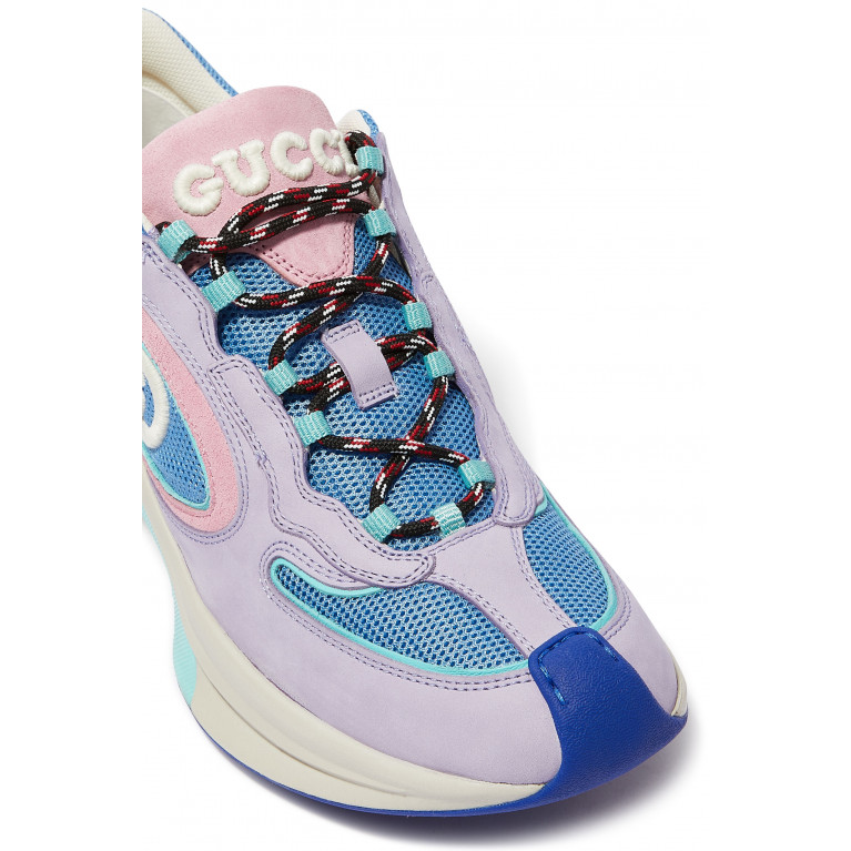 Gucci- Run Suede Sneakers Multicolor