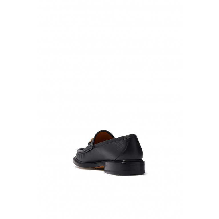 Gucci- Horsebit Leather Loafers Black