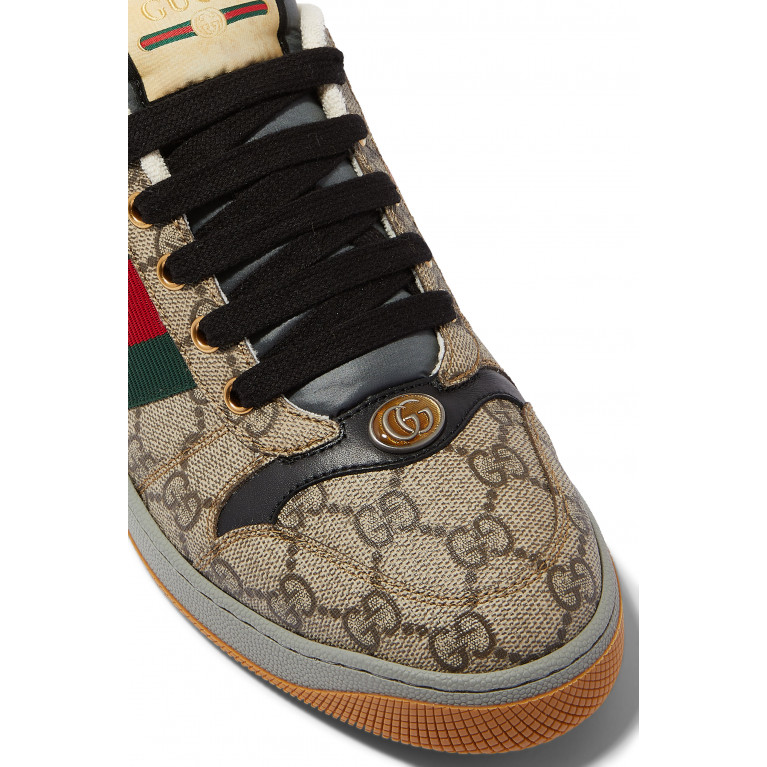 Gucci- Men's Screener Sneakers Brown