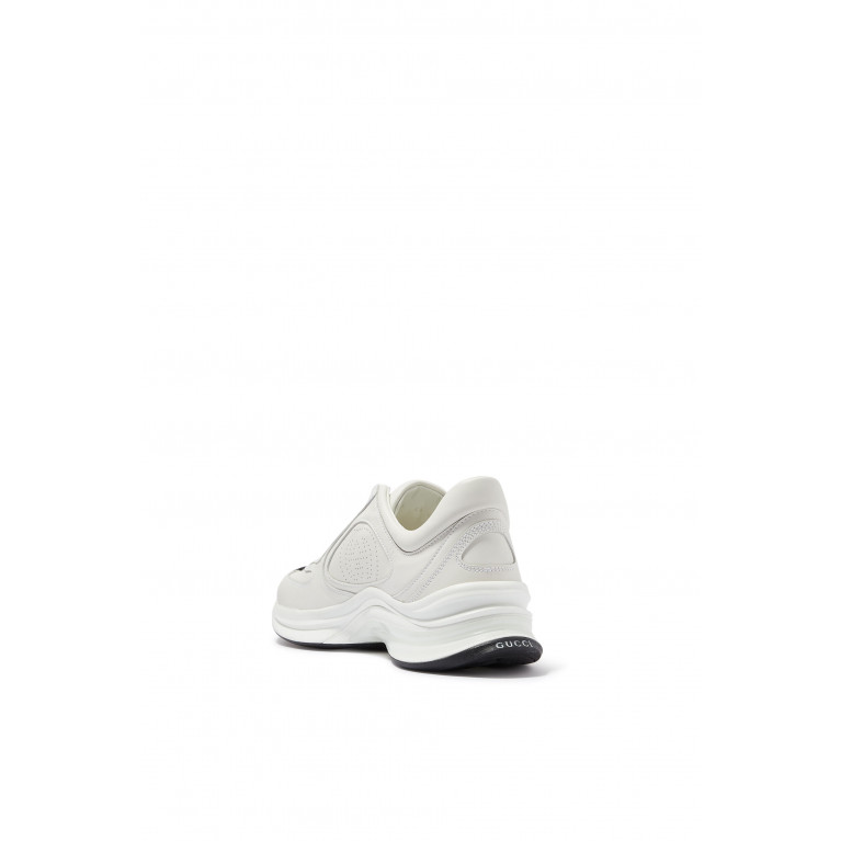 Gucci- Run Leather Sneakers White