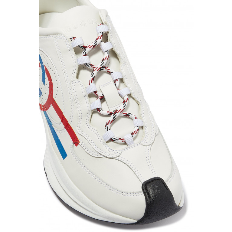 Gucci- Run Leather Sneakers White