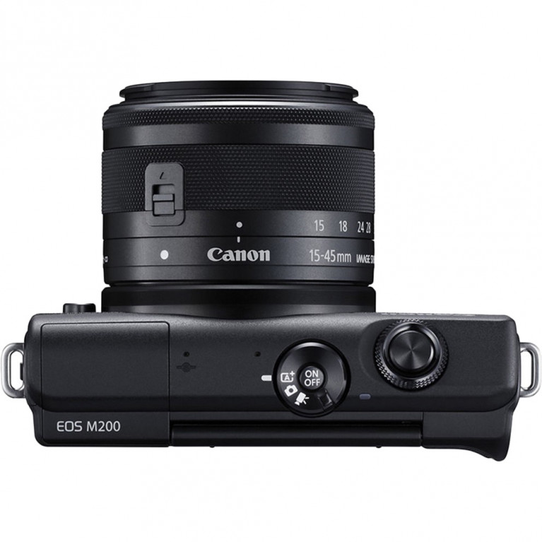 Фотоаппарат CANON EOS M200 + 15-45 IS STM Kit Black 