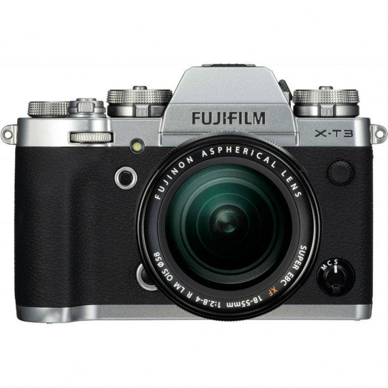 Фотоаппарат FUJIFILM X-T3 + XF 18-55mm F2.8-4.0 Kit Silver 