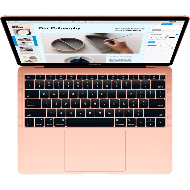 Ноутбук APPLE A1932 MacBook Air Gold (MVFM2)