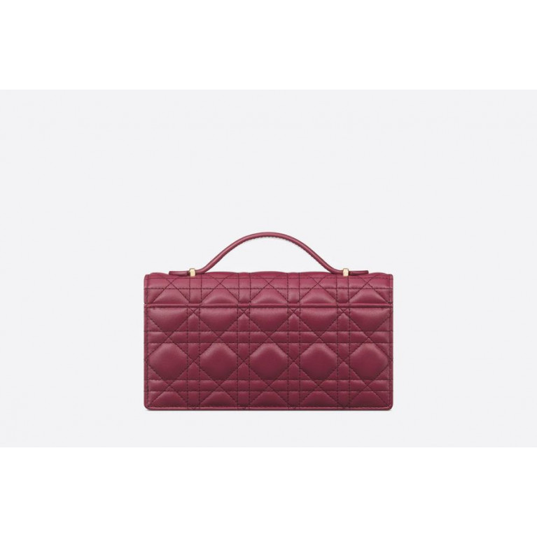 Сумка Dior Miss Dior Mini Bag с мотивом Cannage Deep Fuchsia 