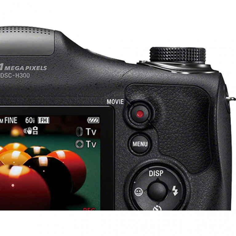 Фотоаппарат SONY Cybershot DSC-H300 Black 