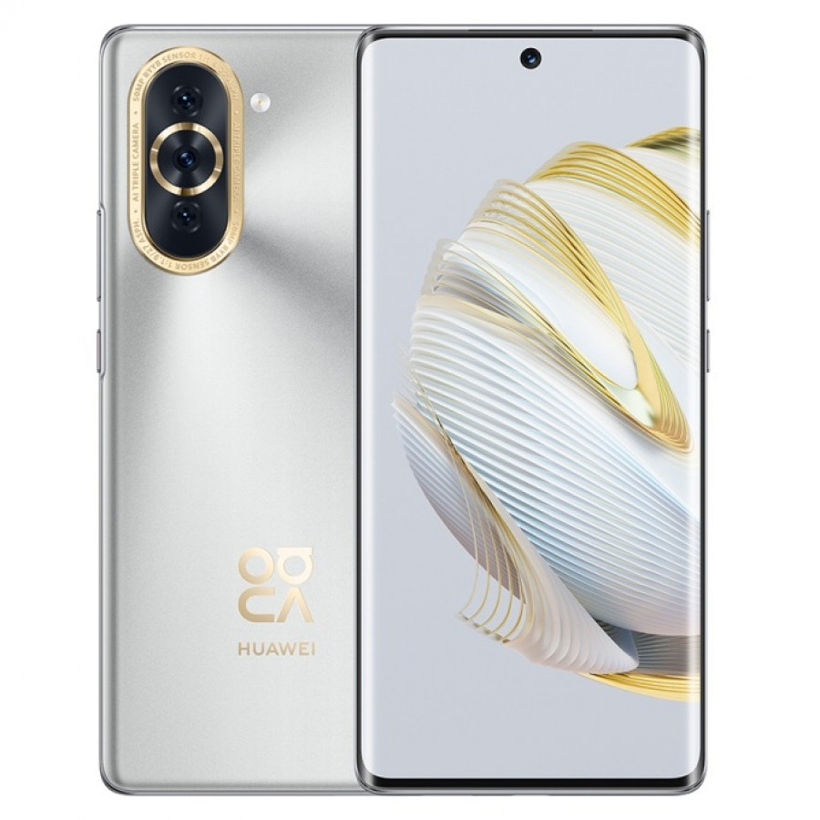 Смартфон HUAWEI nova 10 256GB Starry Silver купить в интернет-магазине  Hotra.ru