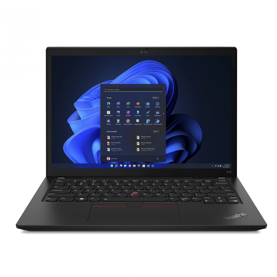 Ноутбук Lenovo ThinkPad X13 1TB SSD 32GB THUNDER BLACK (21BN0011US) купить  в интернет-магазине Hotra.ru