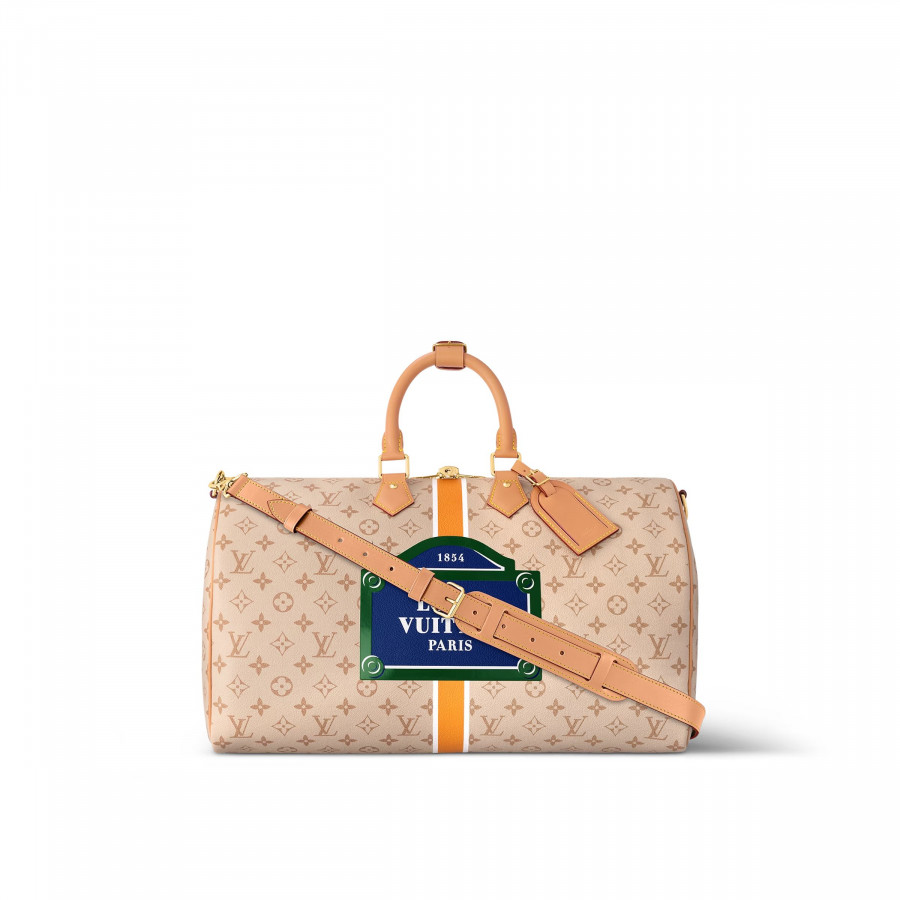 Сумка Louis Vuitton Keepall Bandoulière 45 Monopaname Saffron купить в  интернет-магазине Hotra.ru