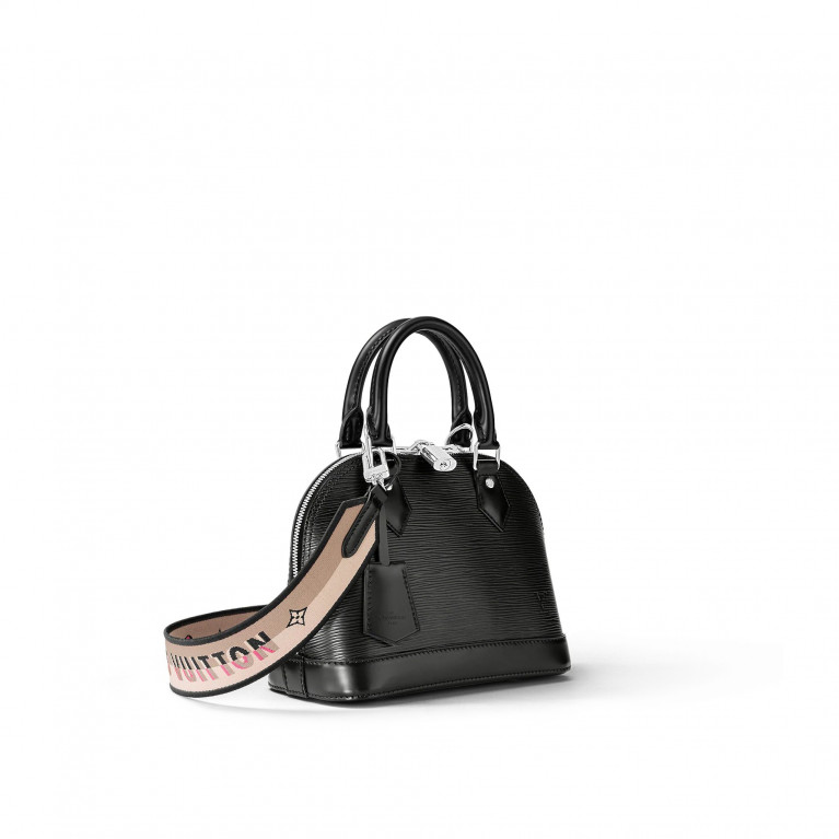 Сумка Louis Vuitton Alma BB Bag кожа Epi Black