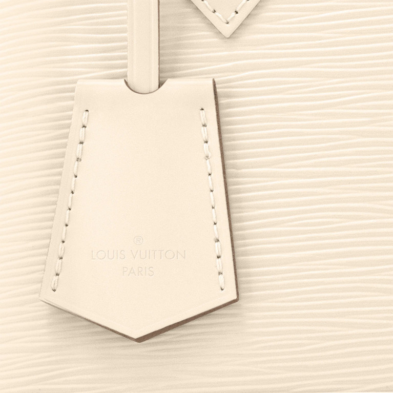 Сумка Louis Vuitton Alma BB Bag кожа Epi Quartz