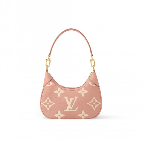 Сумка Louis Vuitton Bagatelle Bag Bicolour Monogram Empreinte Rose Trianon / Crème