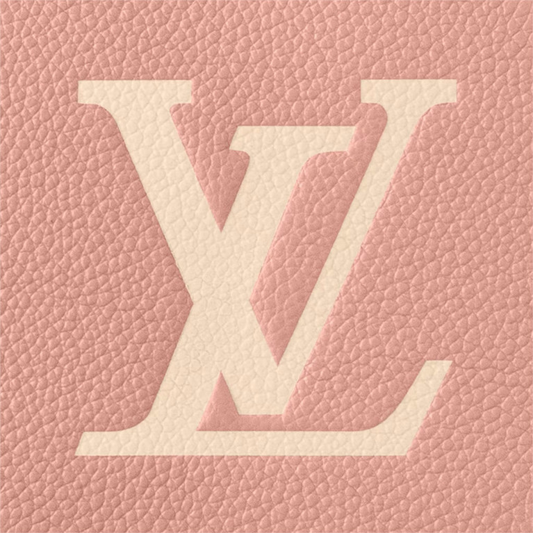 Сумка Louis Vuitton Bagatelle Bag Bicolour Monogram Empreinte Rose Trianon / Crème