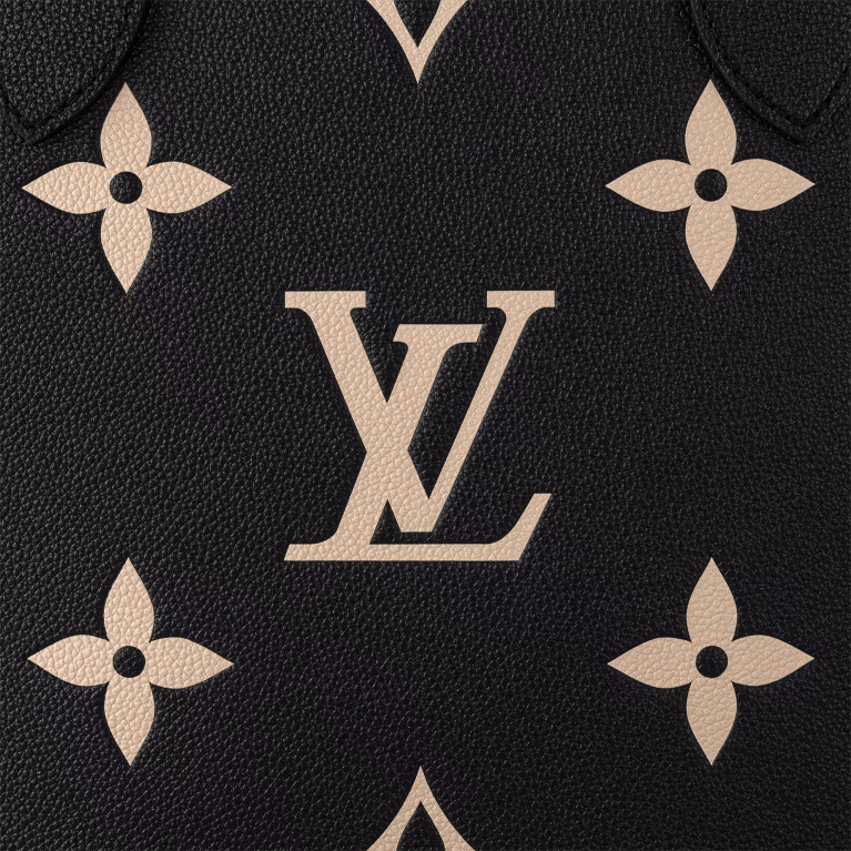 Сумка Louis Vuitton Neverfull MM Bicolour Monogram Empreinte Black / Beige