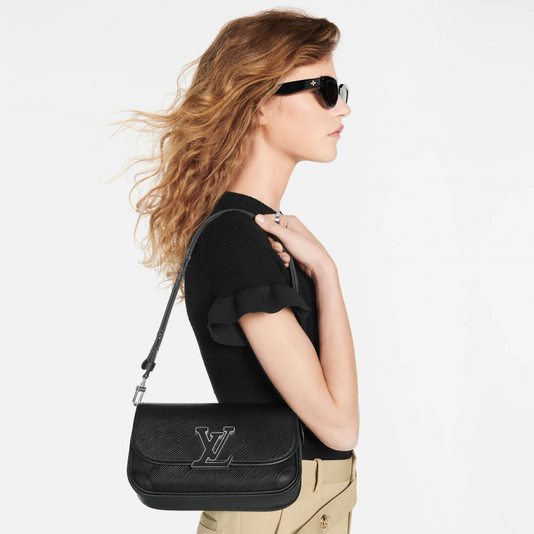 Сумка Louis Vuitton Buci Bag кожа Epi Black