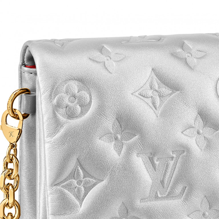 Клатч Louis Vuitton Coussin Silver