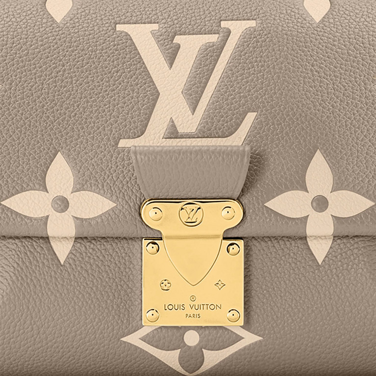 Сумка Louis Vuitton Favourite Bag Bicolour Monogram Empreinte Tourterelle / Creme