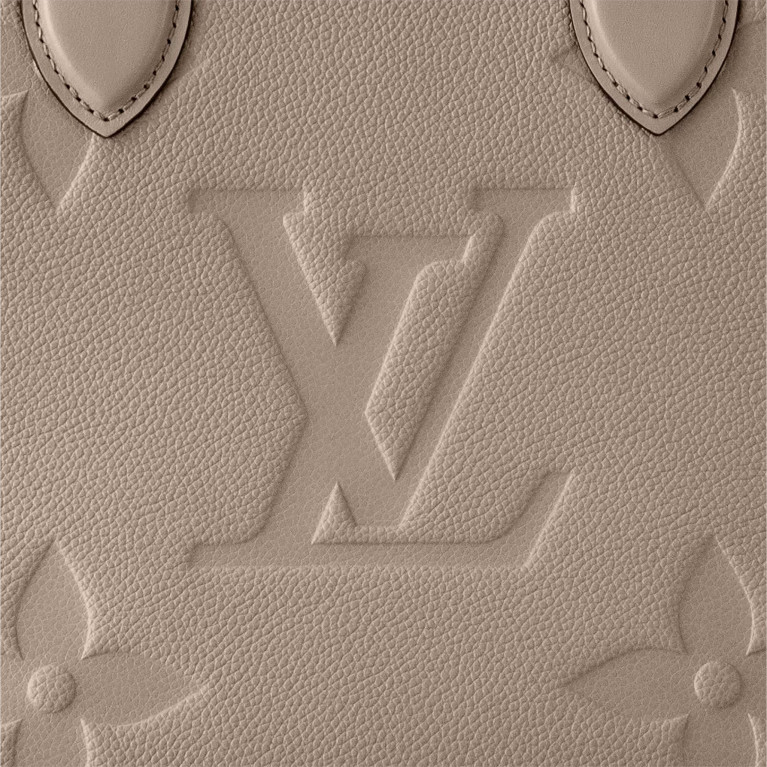 Сумка Louis Vuitton Onthego MM Tote Bag Empreinte Dune