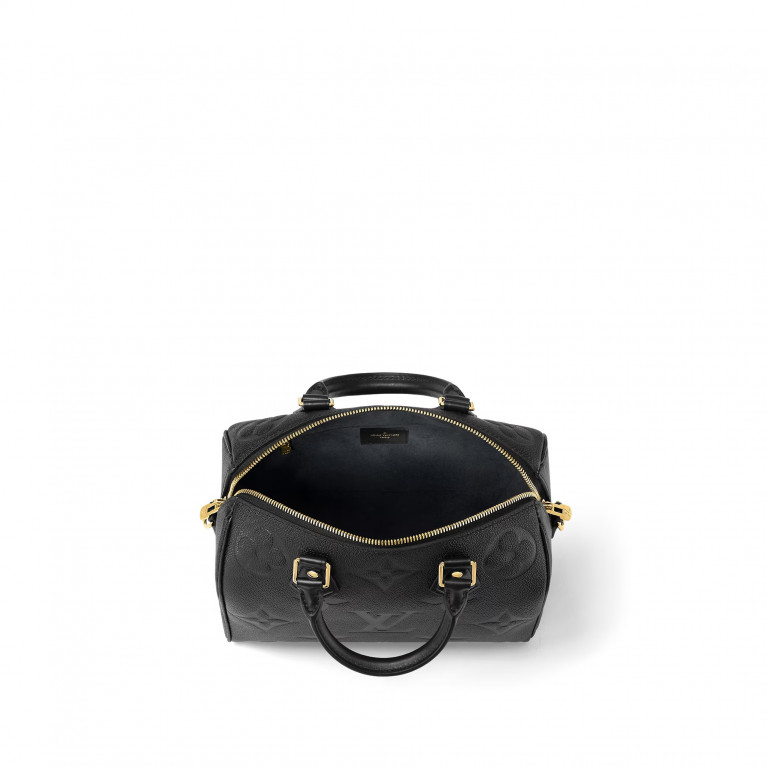 Сумка Louis Vuitton Speedy Bandoulière 25 Bag Monogram Empreinte Black