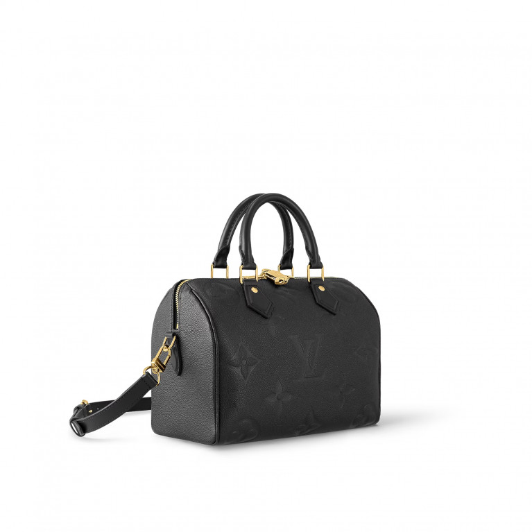 Сумка Louis Vuitton Speedy Bandoulière 25 Bag Monogram Empreinte Black