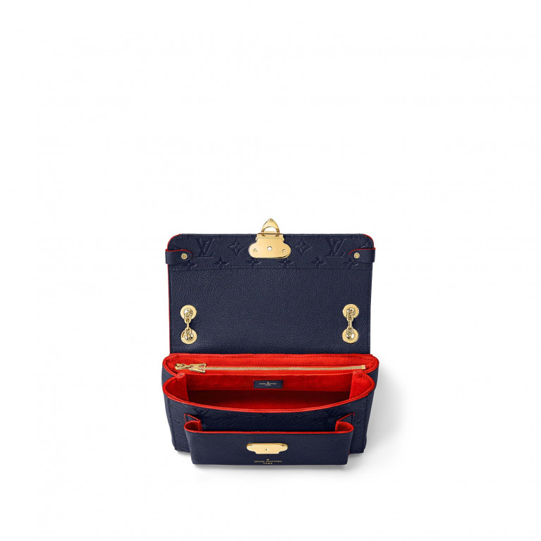 Сумка Louis Vuitton Vavin PM Monogram Empreinte Marine Rouge 