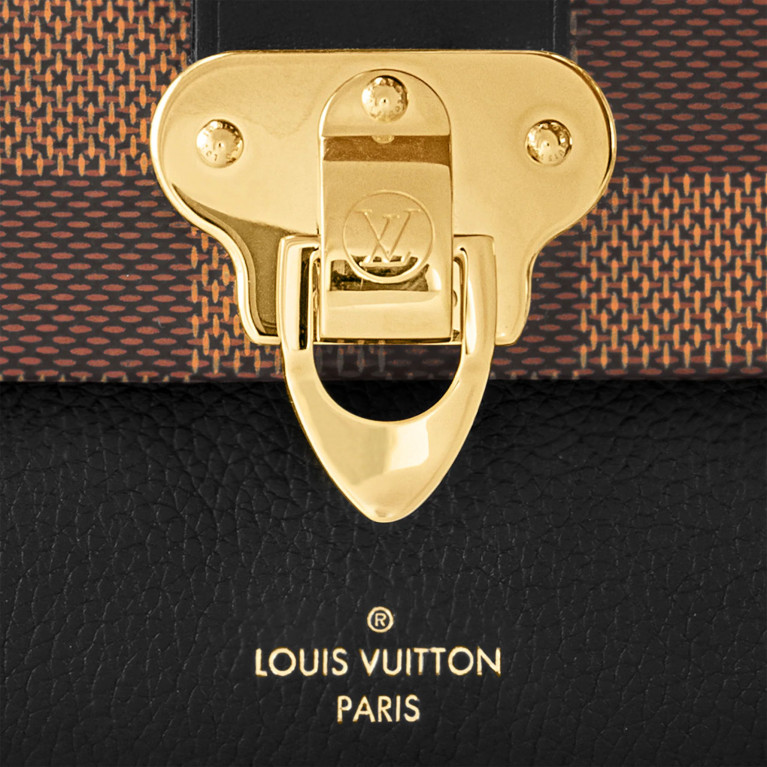Кошелек Louis Vuitton Vavin Chain Wallet канва Damier Ebene Black