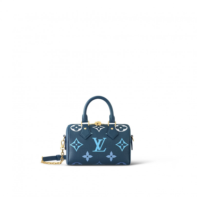 Сумка Louis Vuitton Speedy Bandoulière 20 Degrade Monogram Empreinte Blue