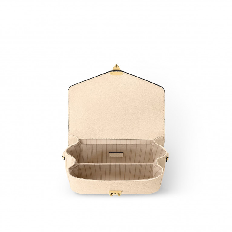 Сумка Louis Vuitton Pochette Metis Monogram Empreinte Creme
