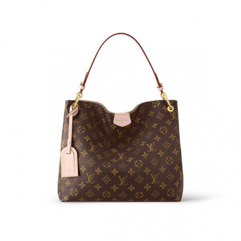 Сумка Louis Vuitton Graceful PM Hobo Bag канва Monogram Beige