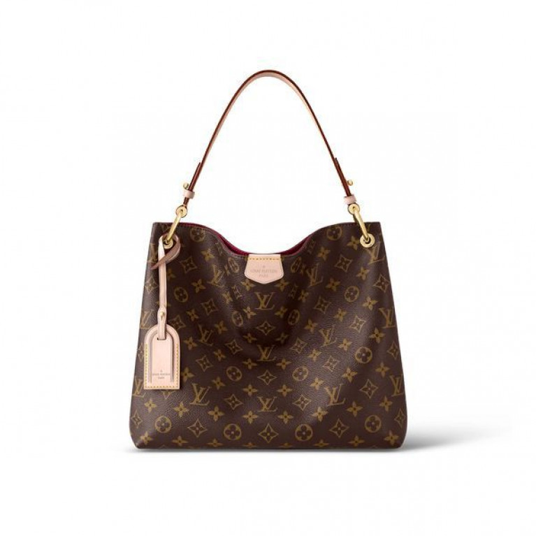 Сумка Louis Vuitton Graceful PM Hobo Bag канва Monogram Pivoine Pink