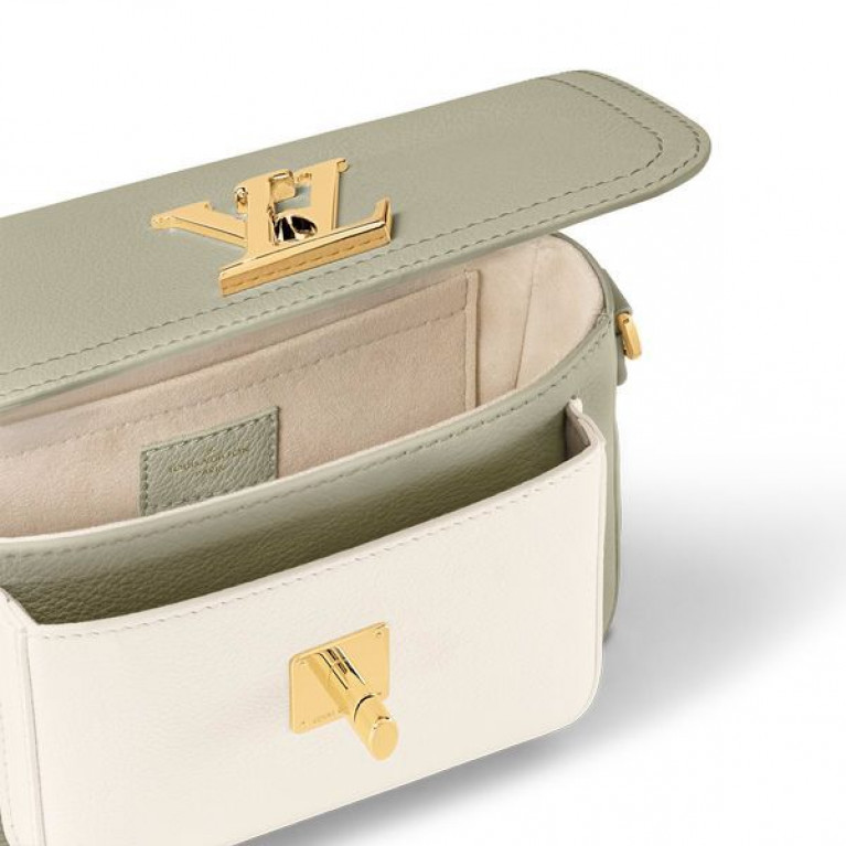 Сумка Louis Vuitton Lockme Tender Bag Green / Milky White