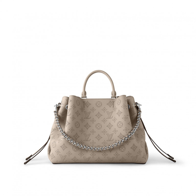 Сумка Louis Vuitton Bella Tote Bag кожа Mahina Galet