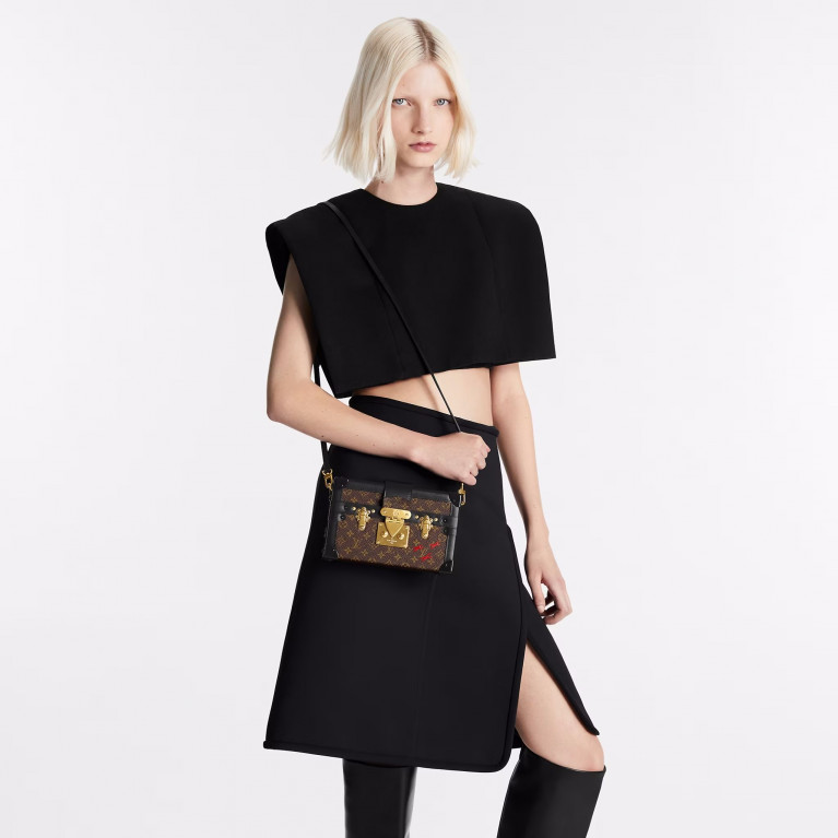 Сумка Louis Vuitton Petite Malle Bag Monogram Black